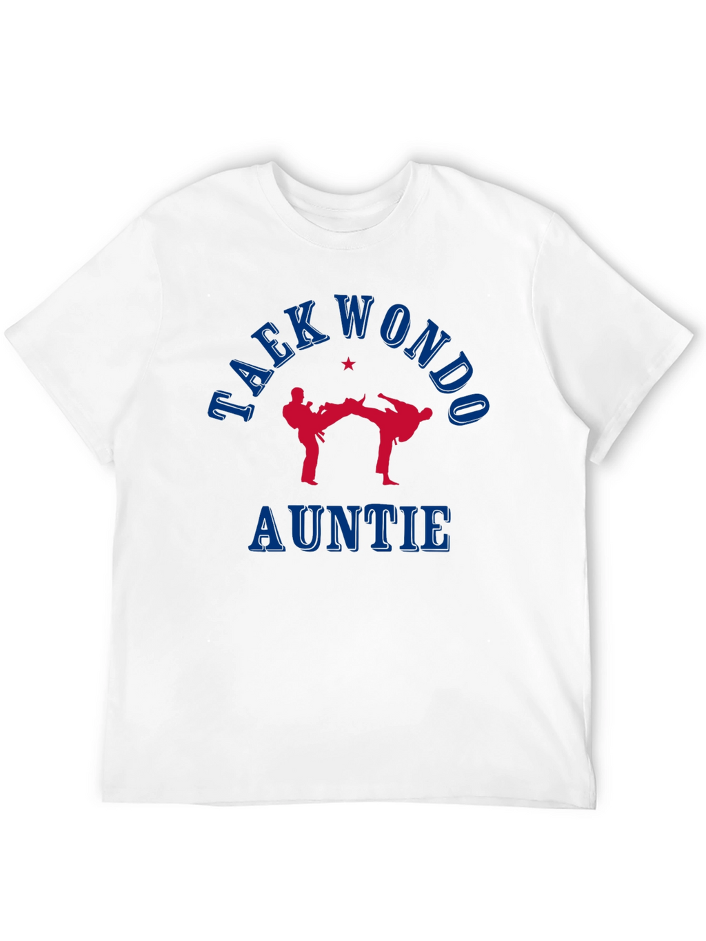 Taekwondo Auntie T-Shirt Martial Arts Tee