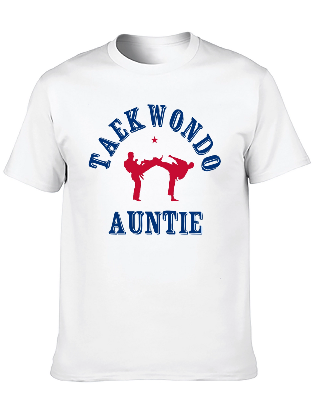Taekwondo Auntie T-Shirt Martial Arts Tee