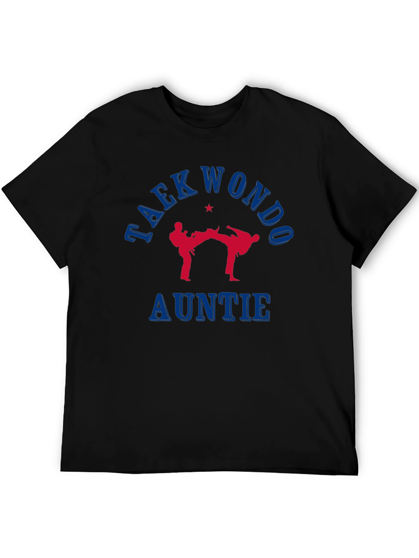 Taekwondo Auntie T-Shirt Martial Arts Tee
