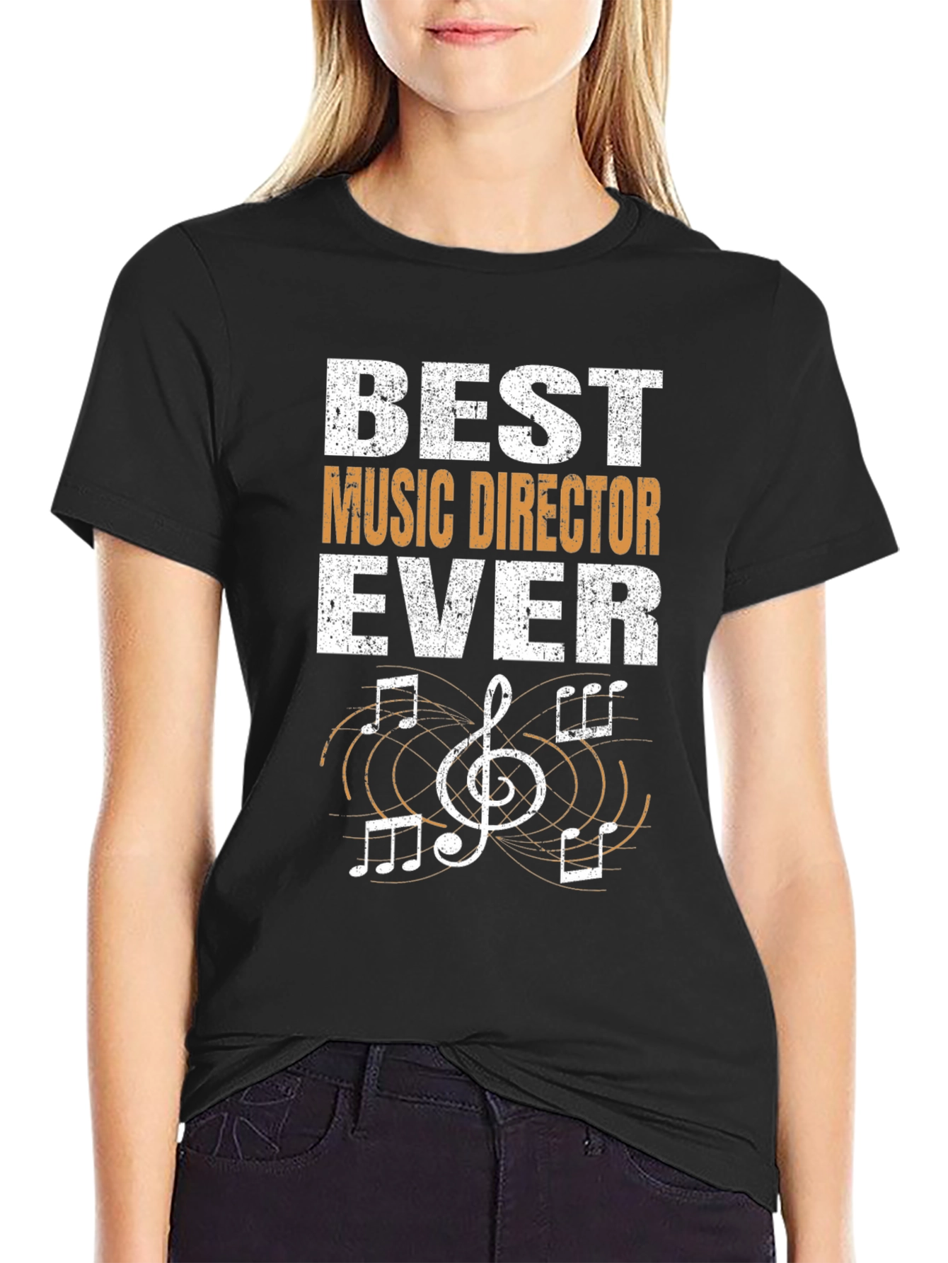 Best Music Director Ever T-Shirt Musician Gift