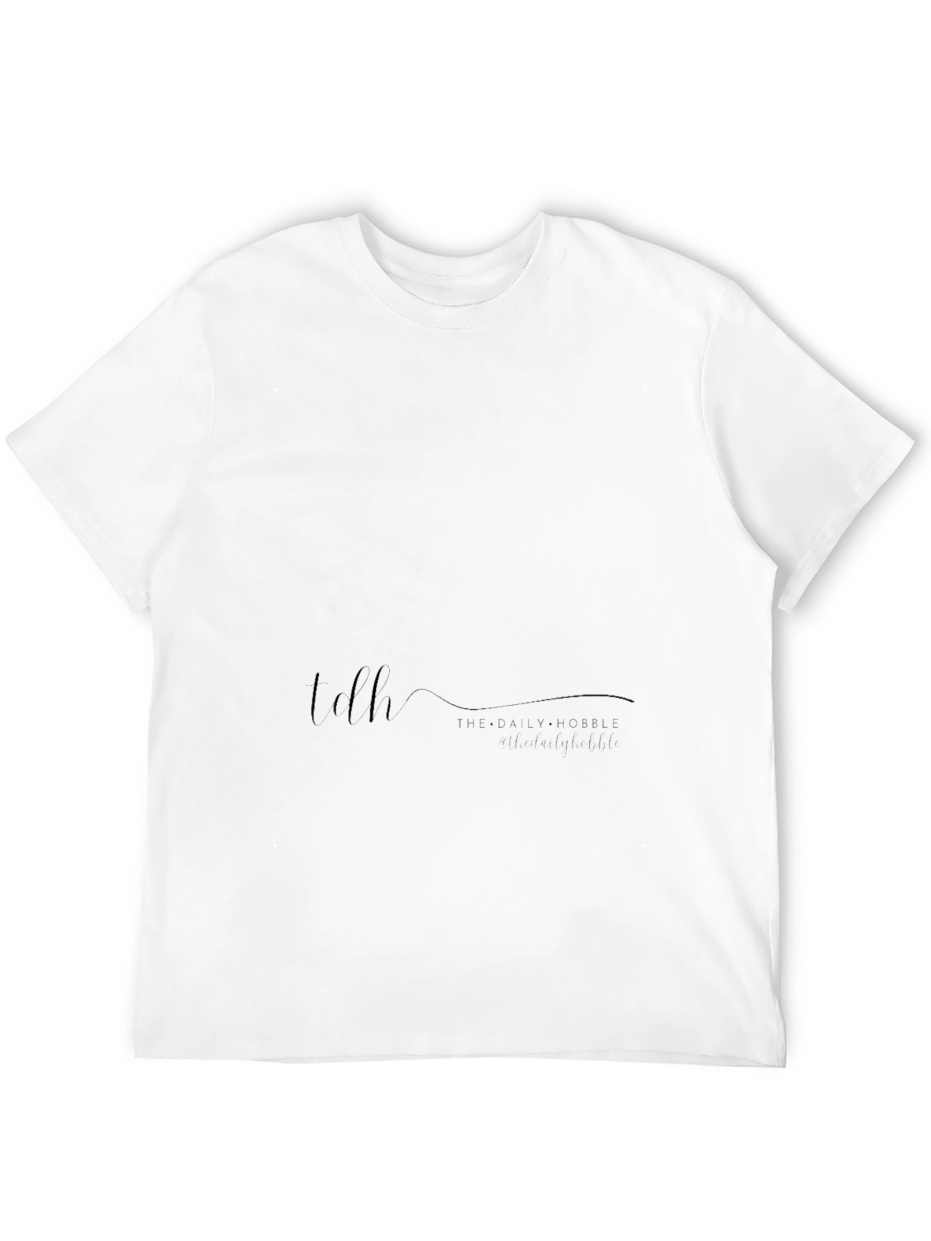 Mens Black Short Sleeve Casual T-Shirt