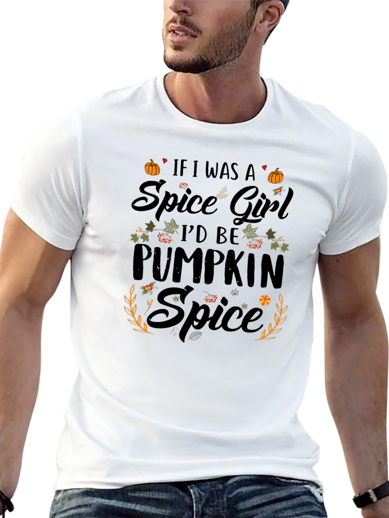 Pumpkin Spice Spice Girl T-Shirt - Fall Apparel