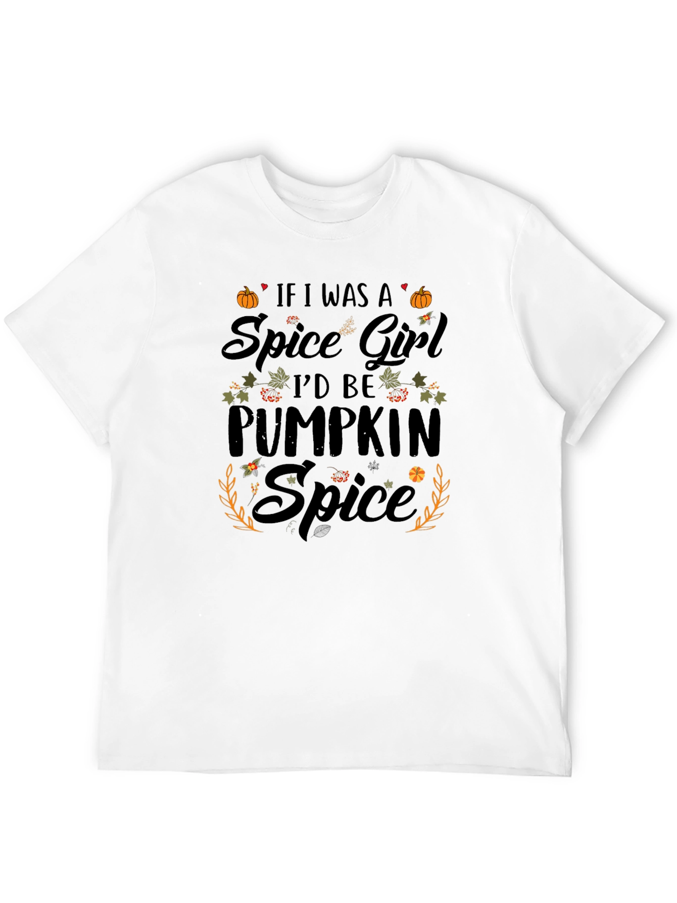 Pumpkin Spice Spice Girl T-Shirt - Fall Apparel