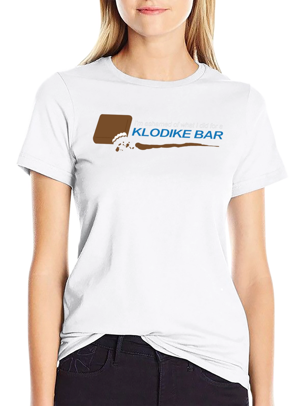 Im Ashamed Klodike Bar Mens T-Shirt