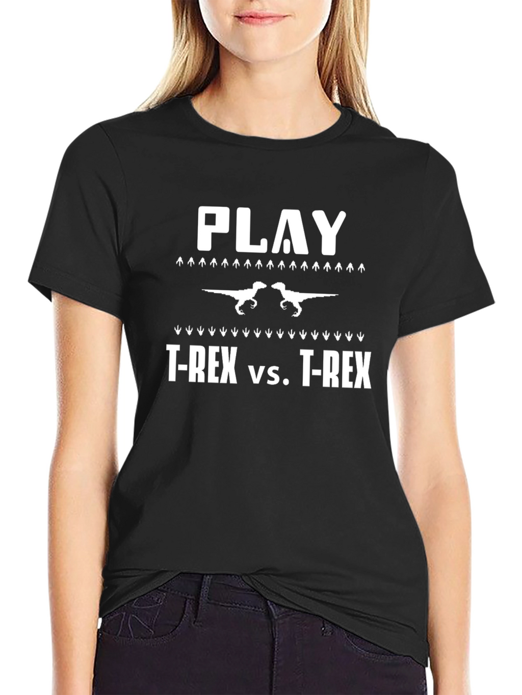 Play T-Rex vs T-Rex Graphic Tee
