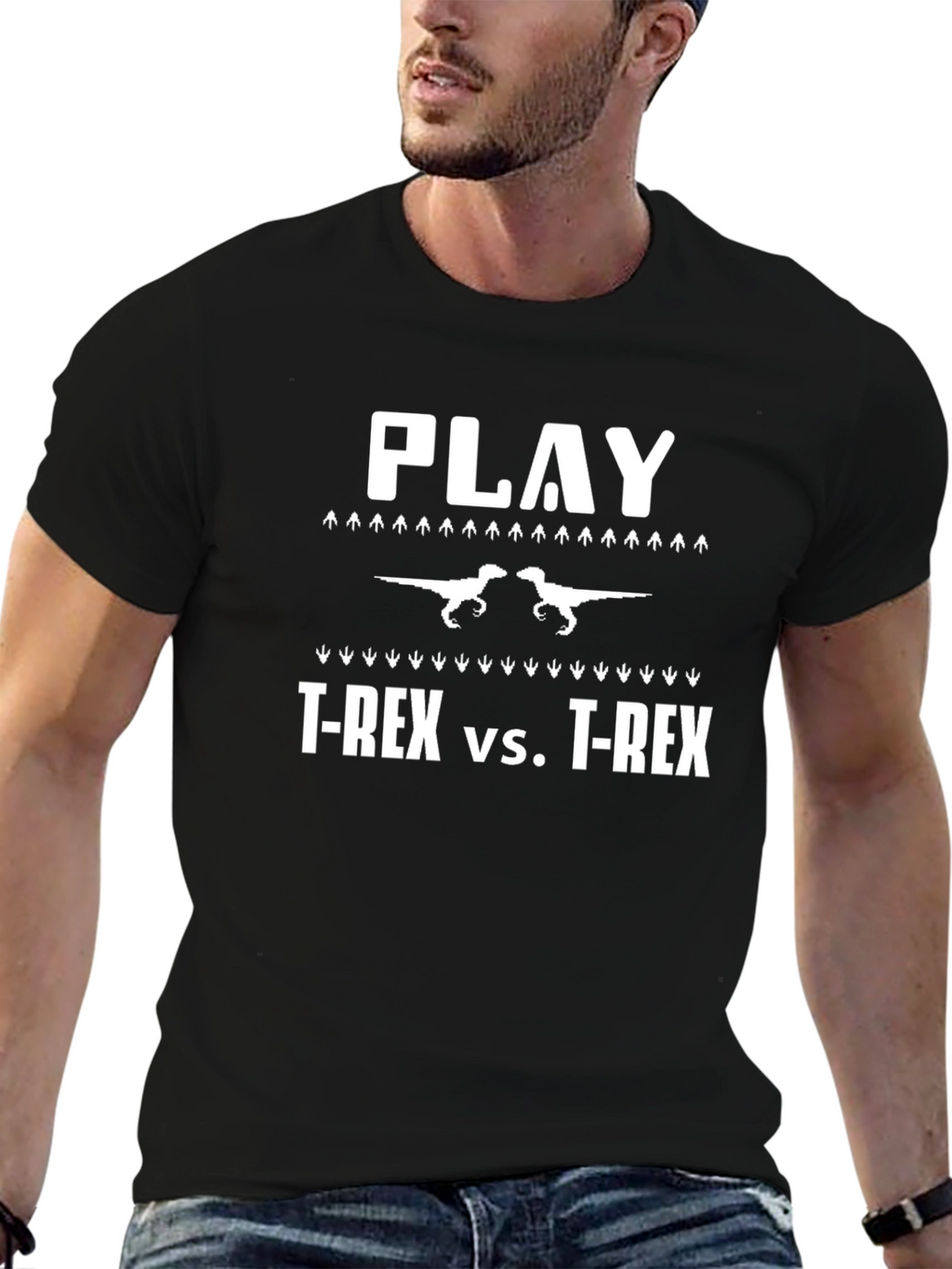 Play T-Rex vs T-Rex Graphic Tee