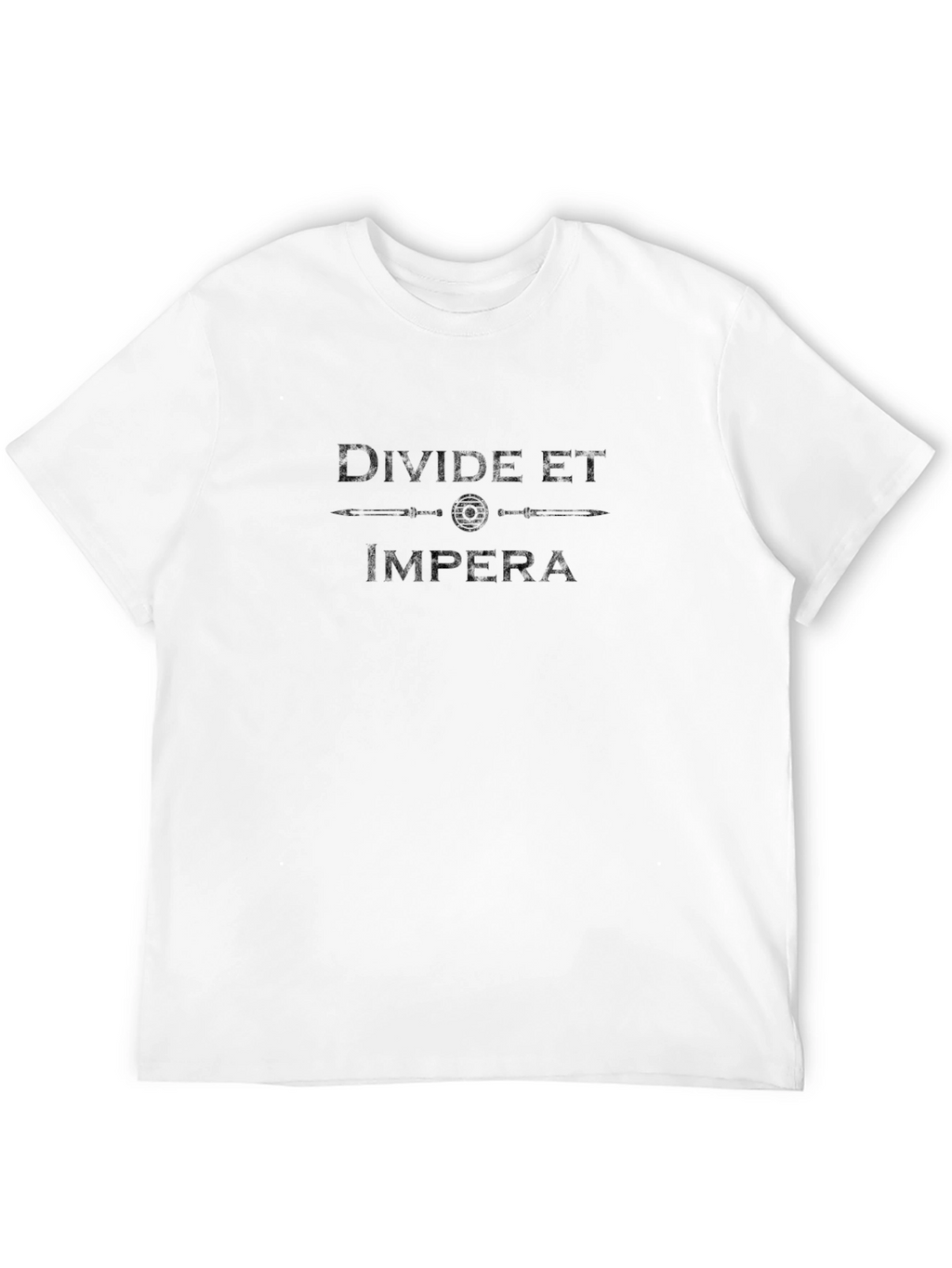 Divide et Impera Graphic T-Shirt - Classic Black