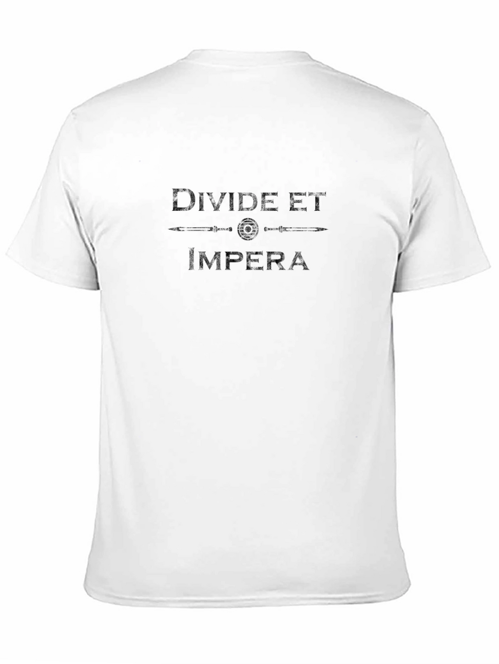 Divide et Impera Graphic T-Shirt - Classic Black