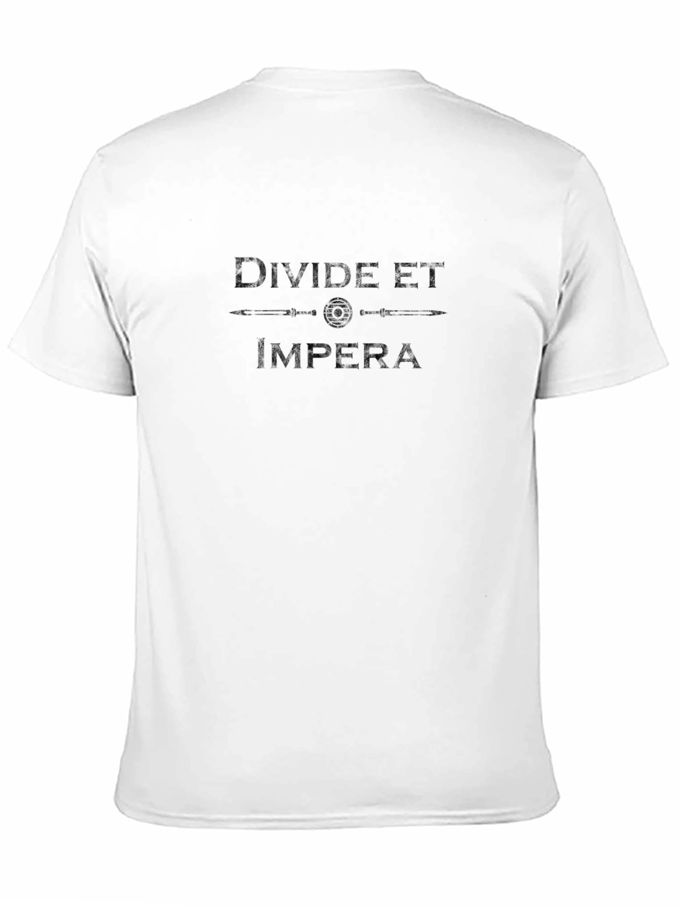 Divide et Impera Graphic T-Shirt - Classic Black