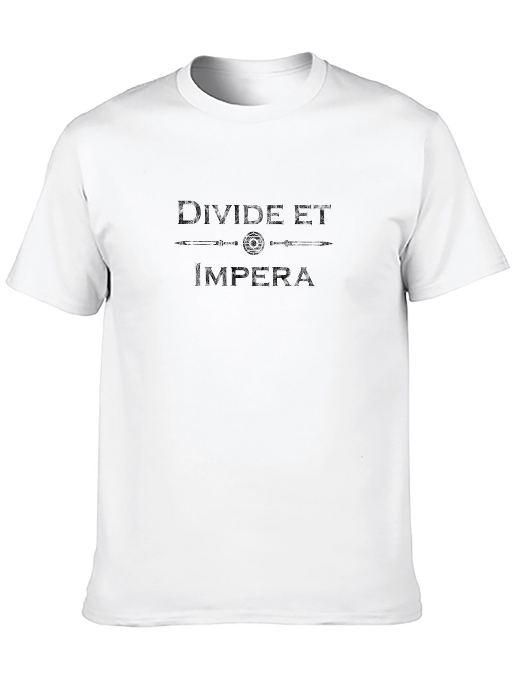 Divide et Impera Graphic T-Shirt - Classic Black