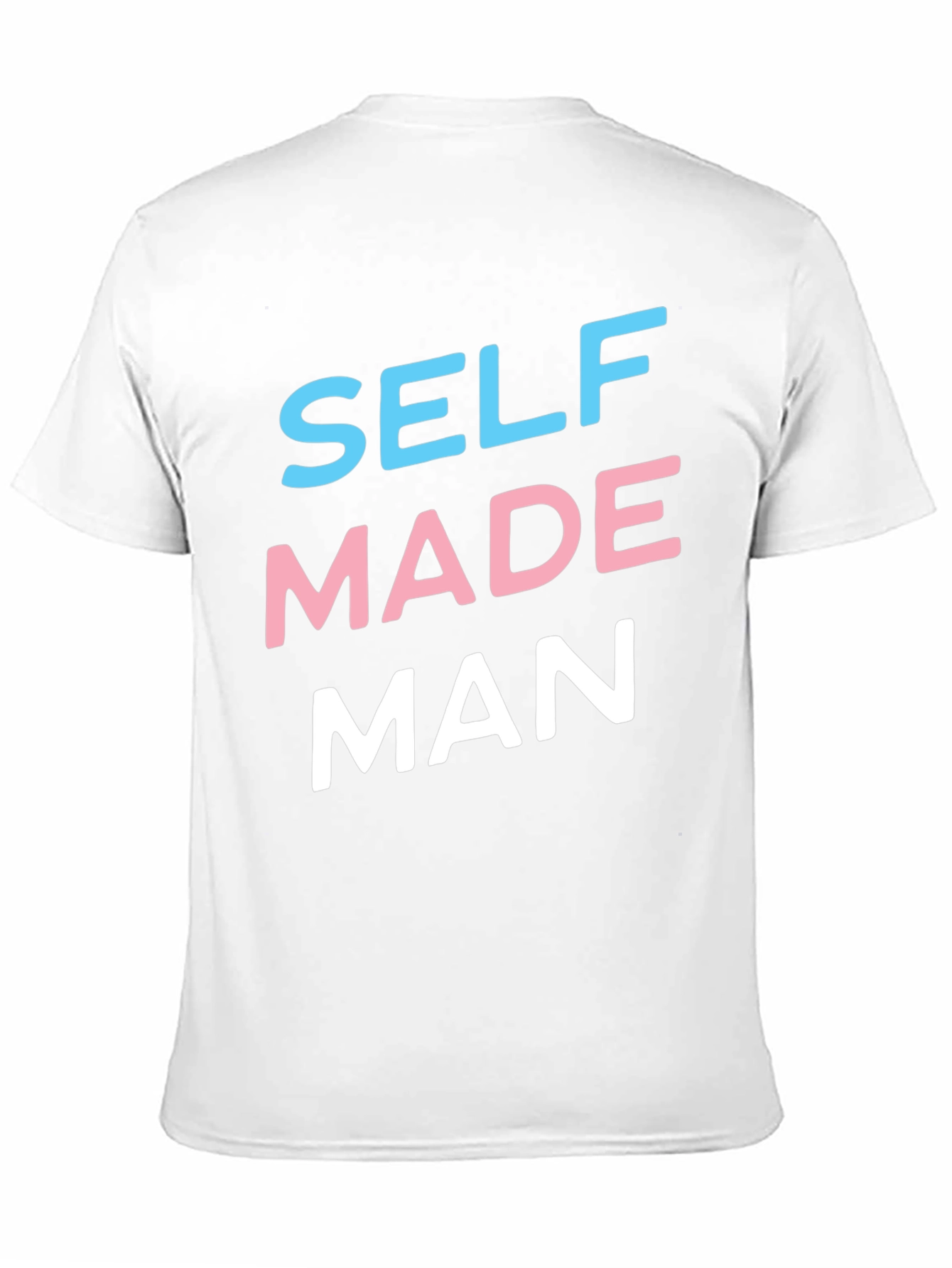 Self Made Man Graphic Tee - Black Casual T-Shirt