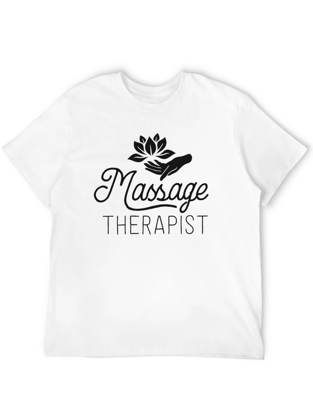 Mens Black Short Sleeve Crew Neck T-Shirt