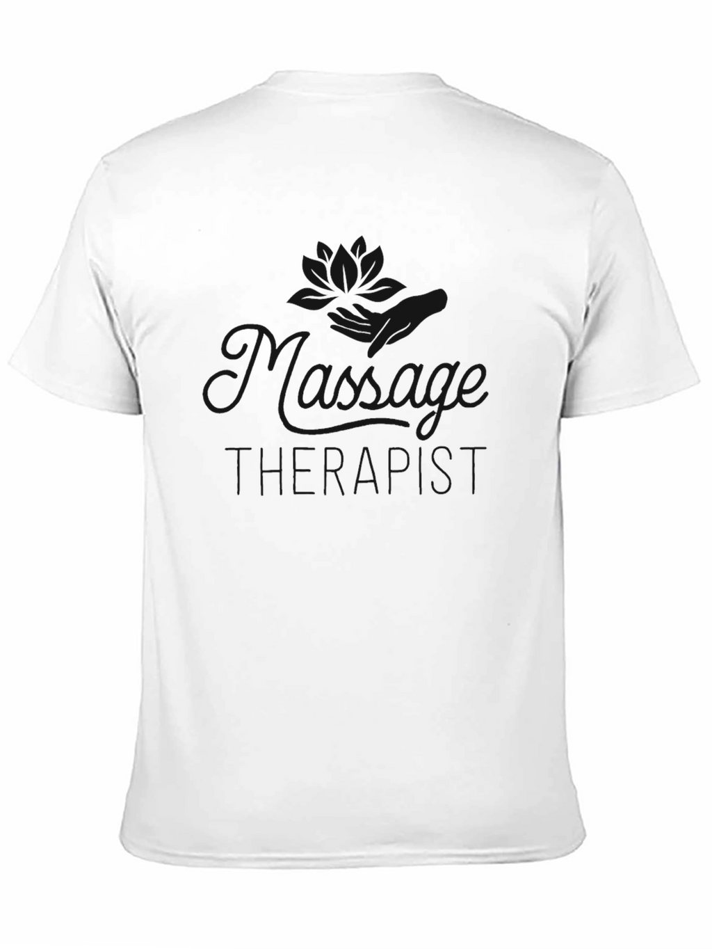 Mens Black Short Sleeve Crew Neck T-Shirt
