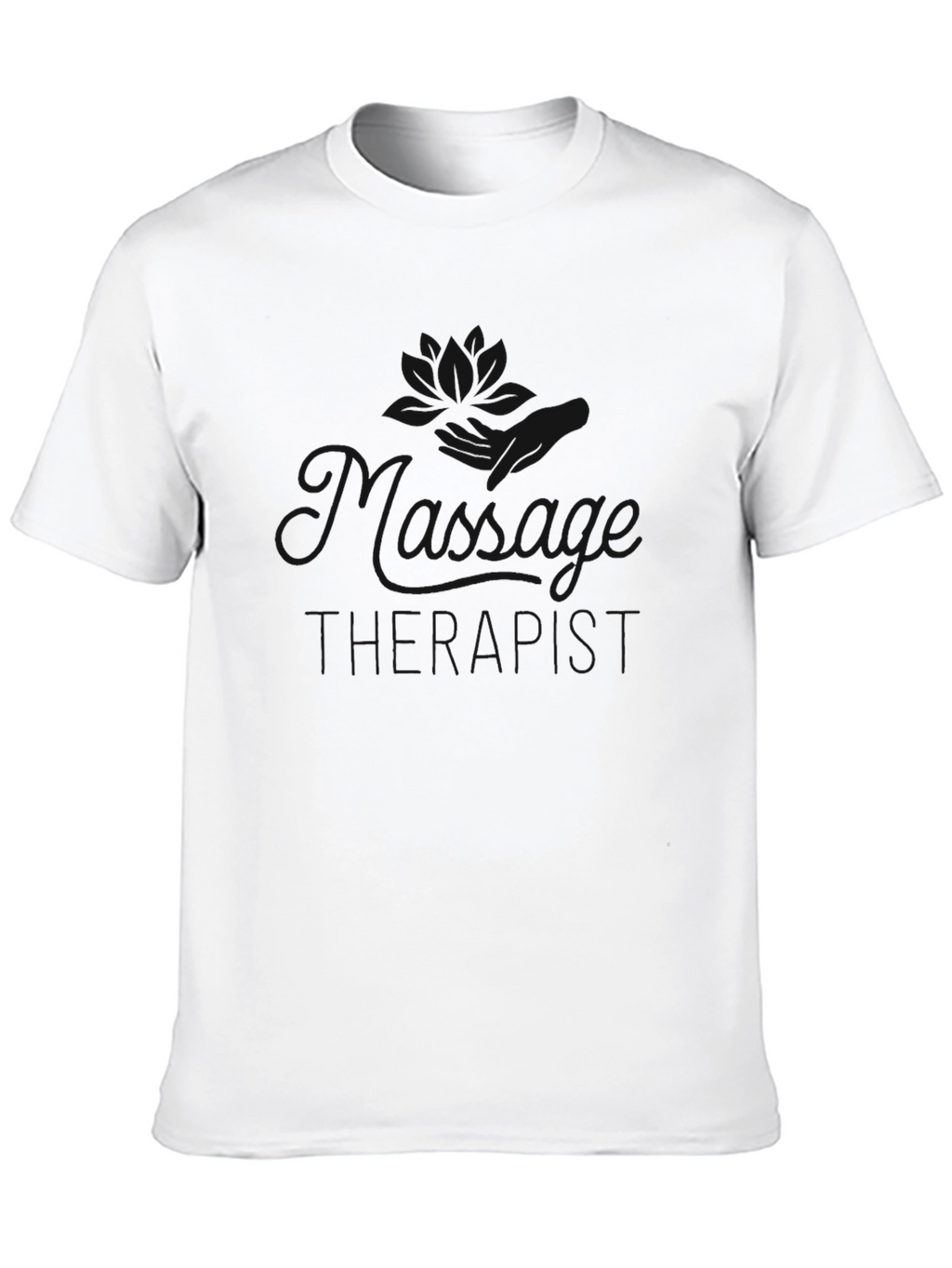 Mens Black Short Sleeve Crew Neck T-Shirt