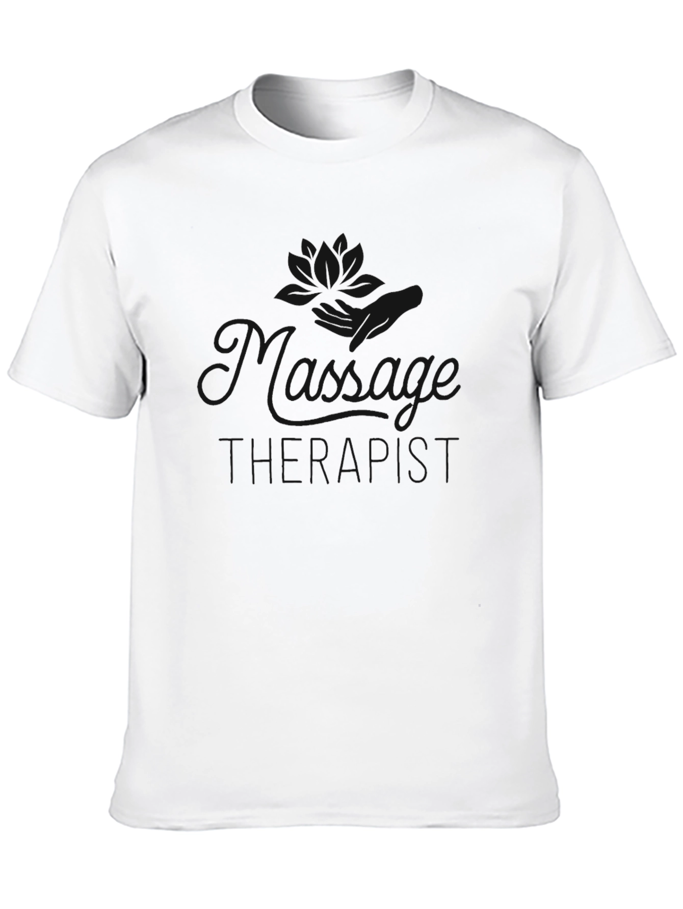 Mens Black Short Sleeve Crew Neck T-Shirt