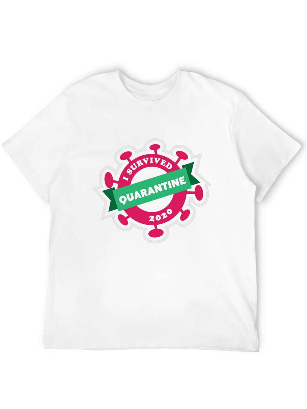 I Survived Quarantine 2020 Black T-Shirt