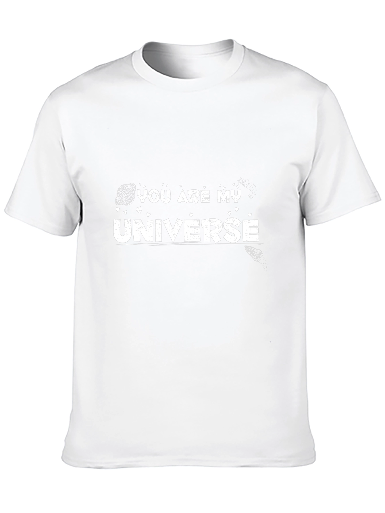 You Are My Universe Graphic Tee - Black