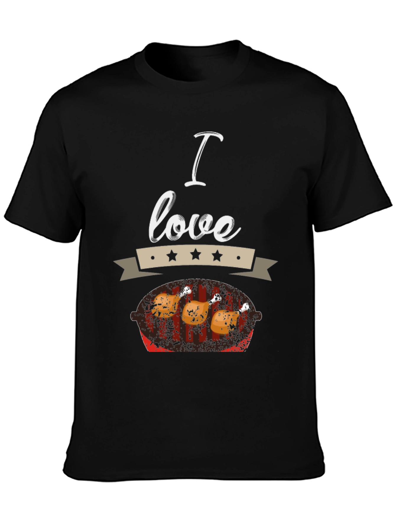 I Love Chicken BBQ T-Shirt