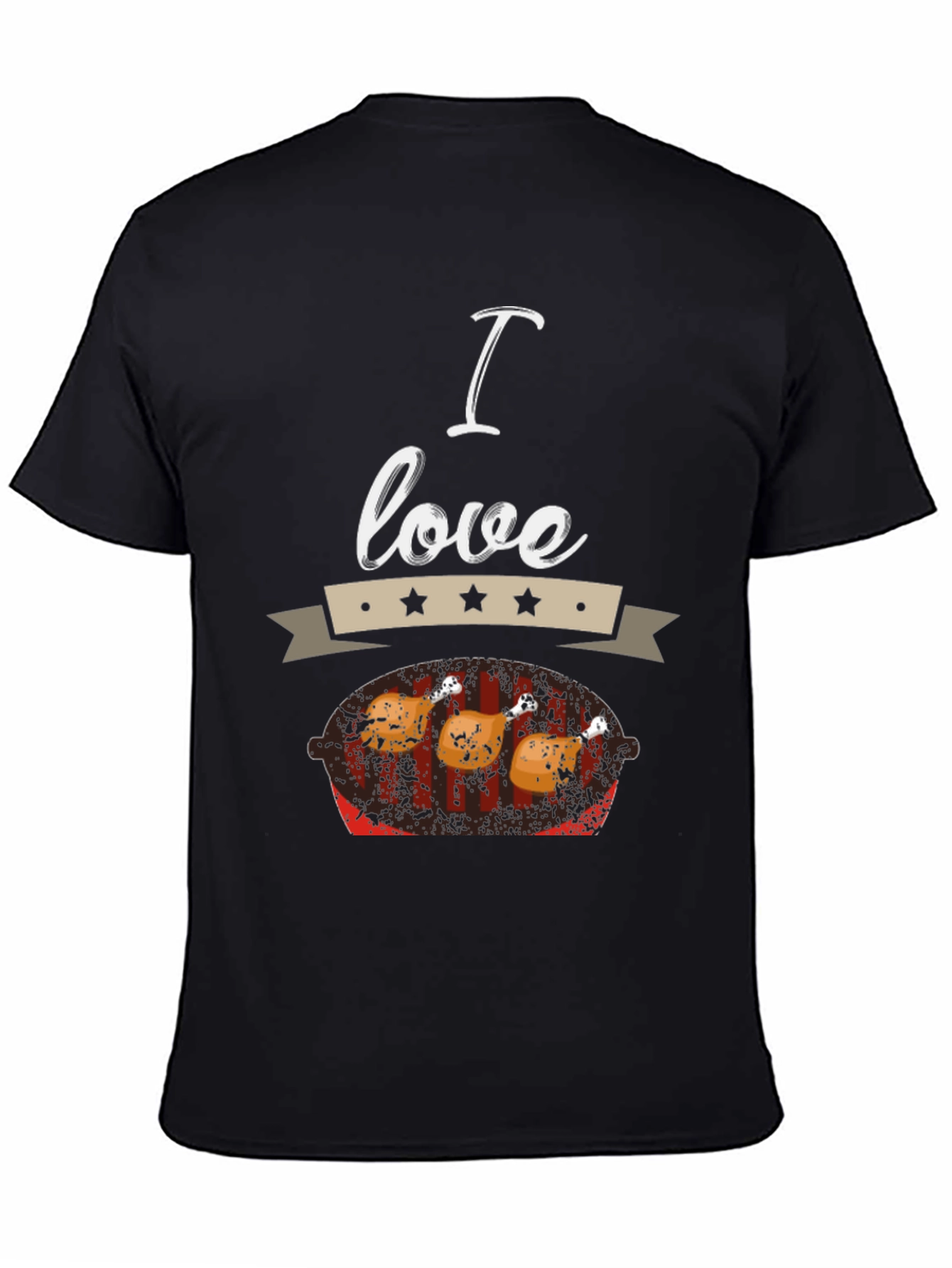 I Love Chicken BBQ T-Shirt