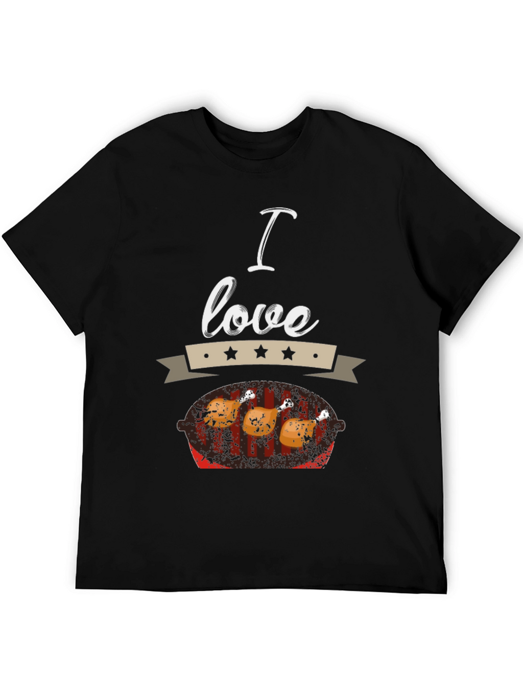 I Love Chicken BBQ T-Shirt