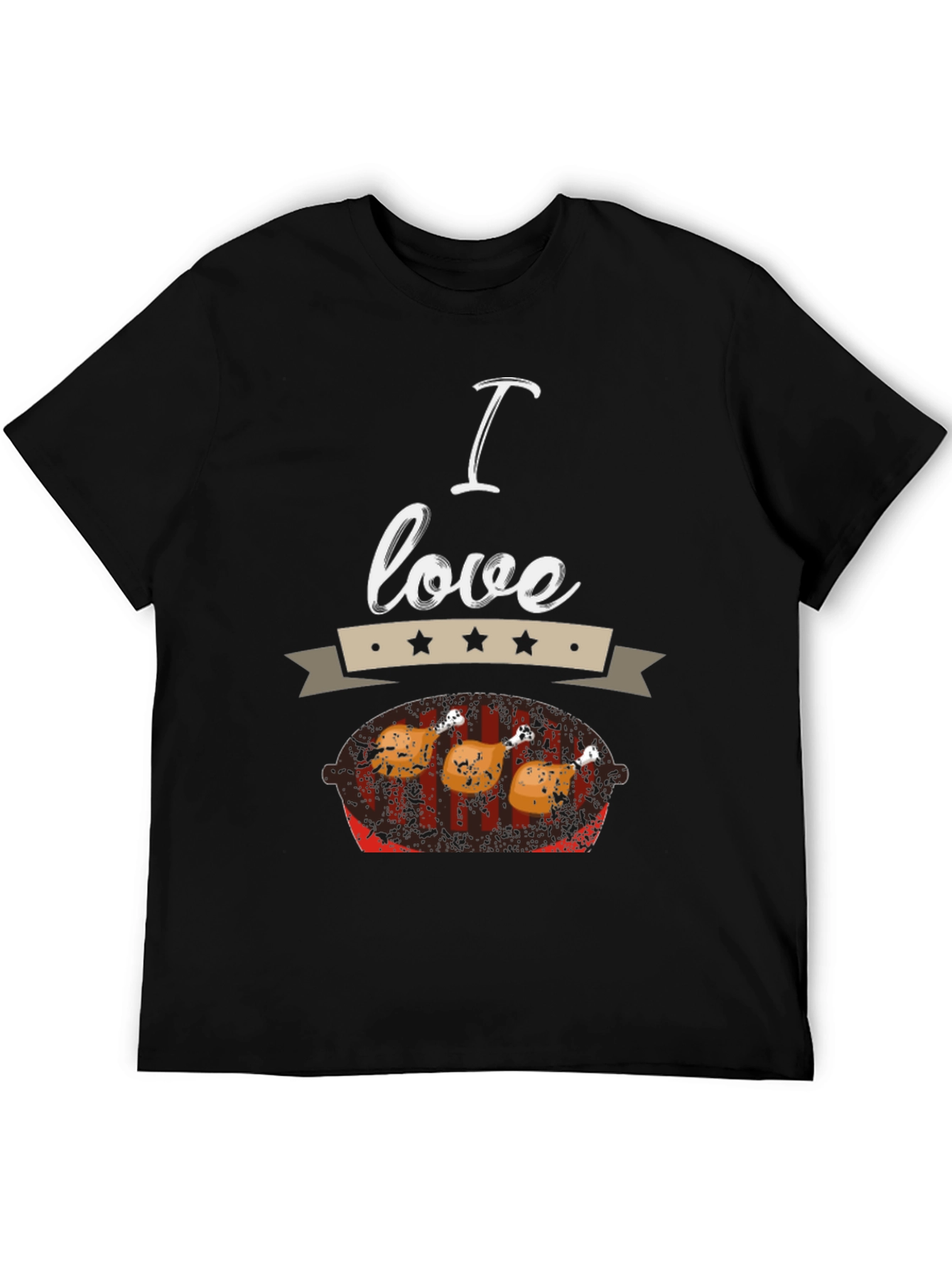 I Love Chicken BBQ T-Shirt
