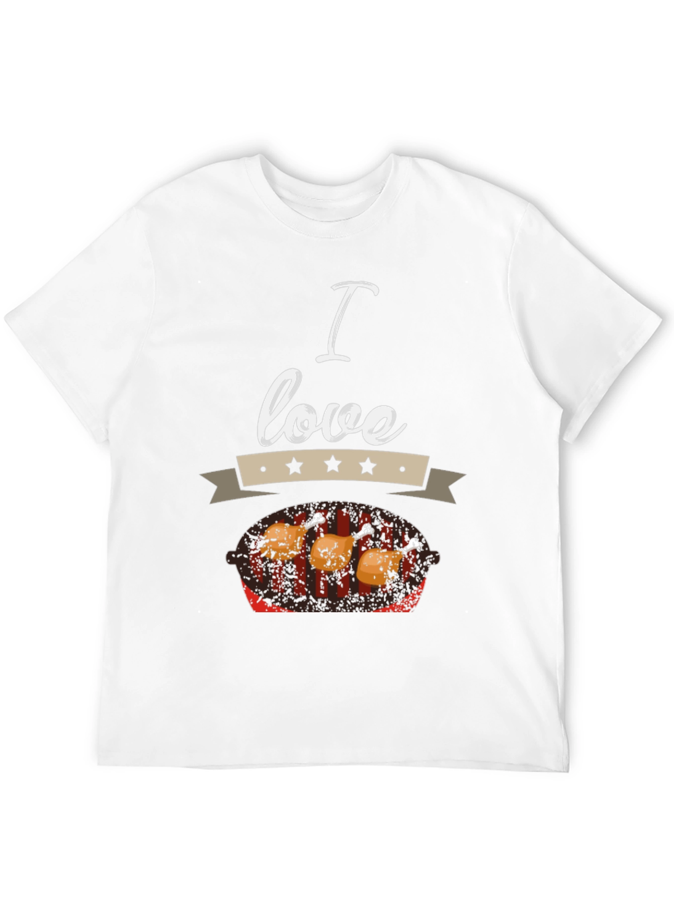 I Love Chicken BBQ T-Shirt