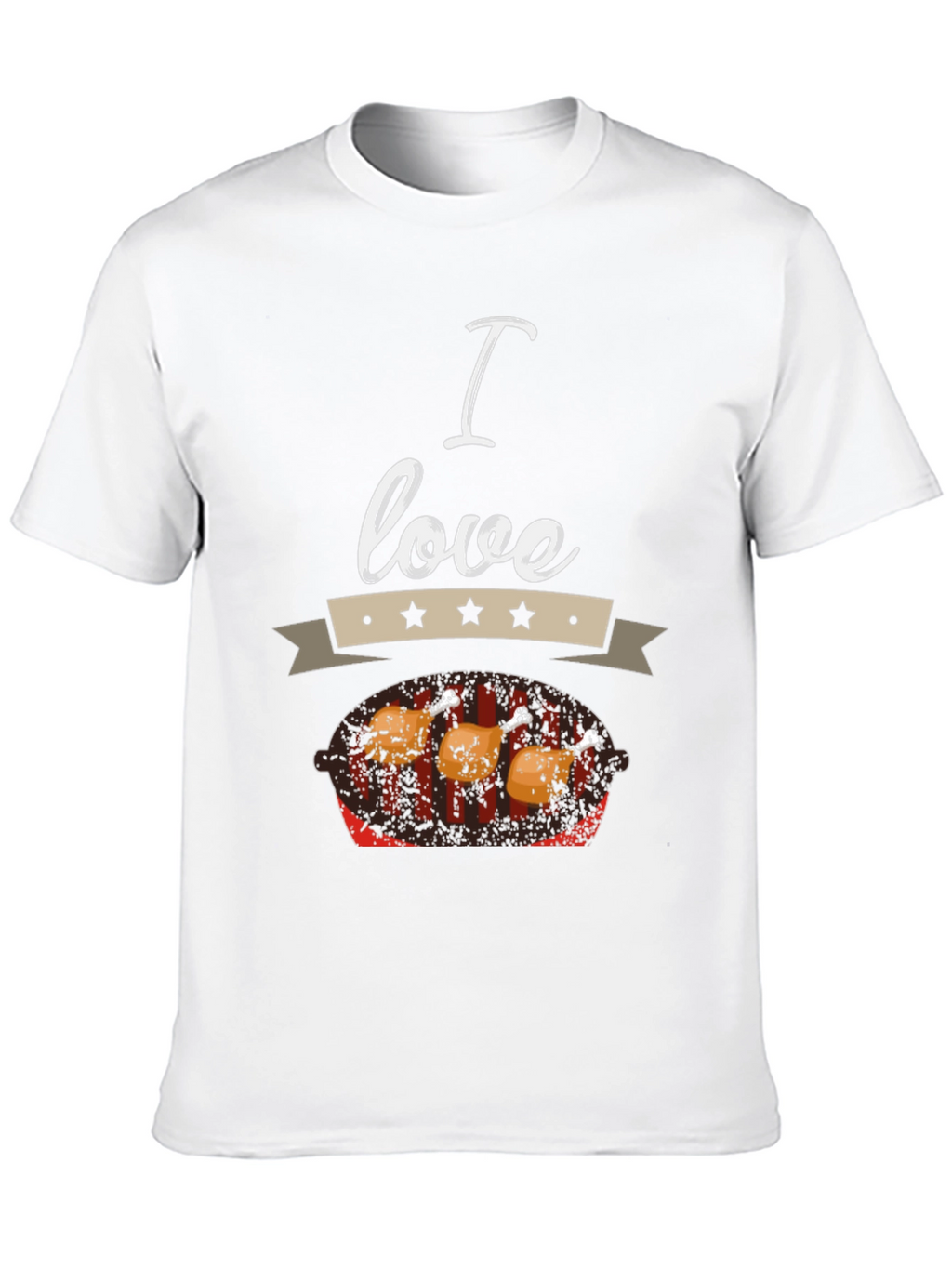 I Love Chicken BBQ T-Shirt