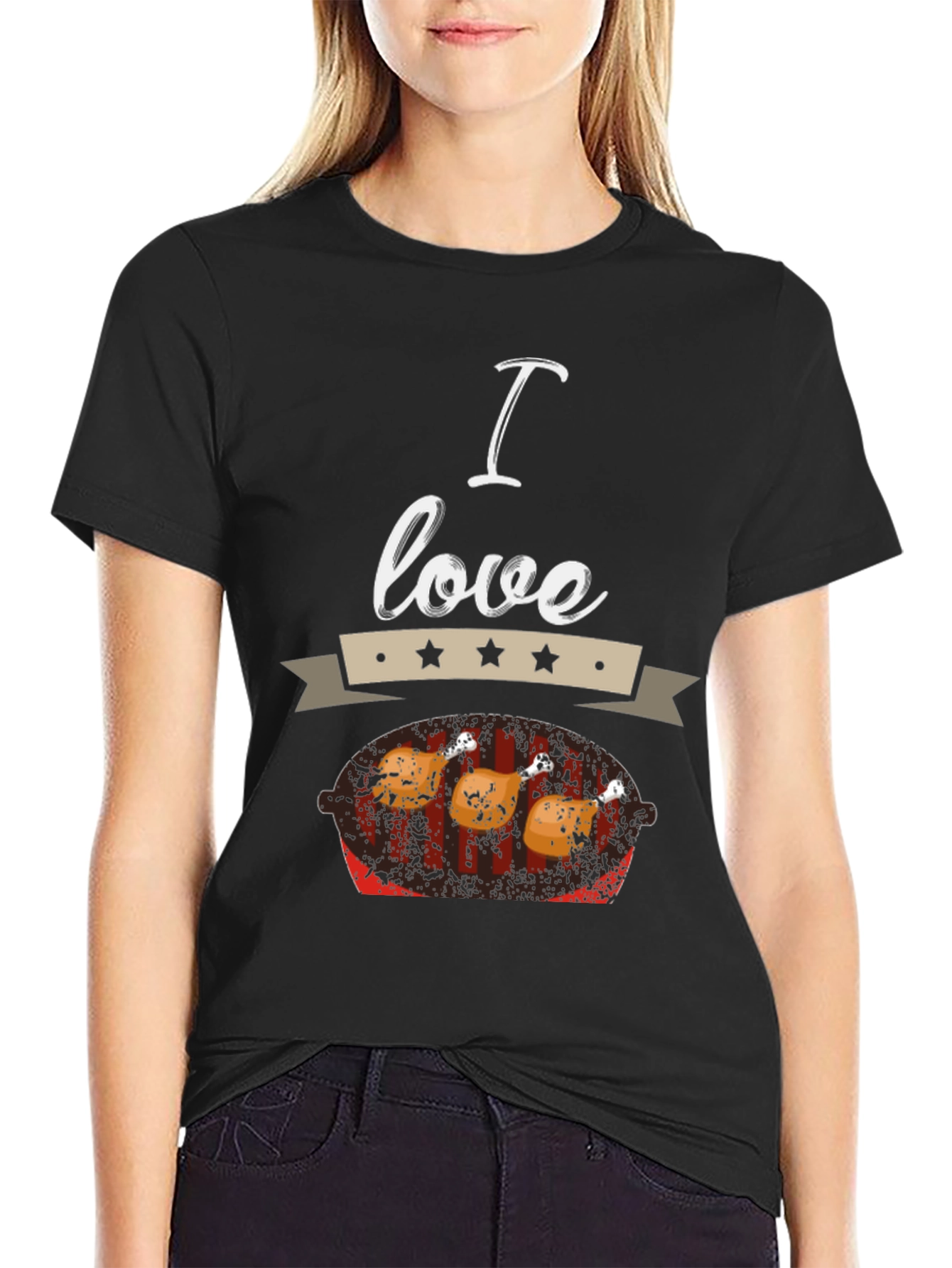 I Love Chicken BBQ T-Shirt