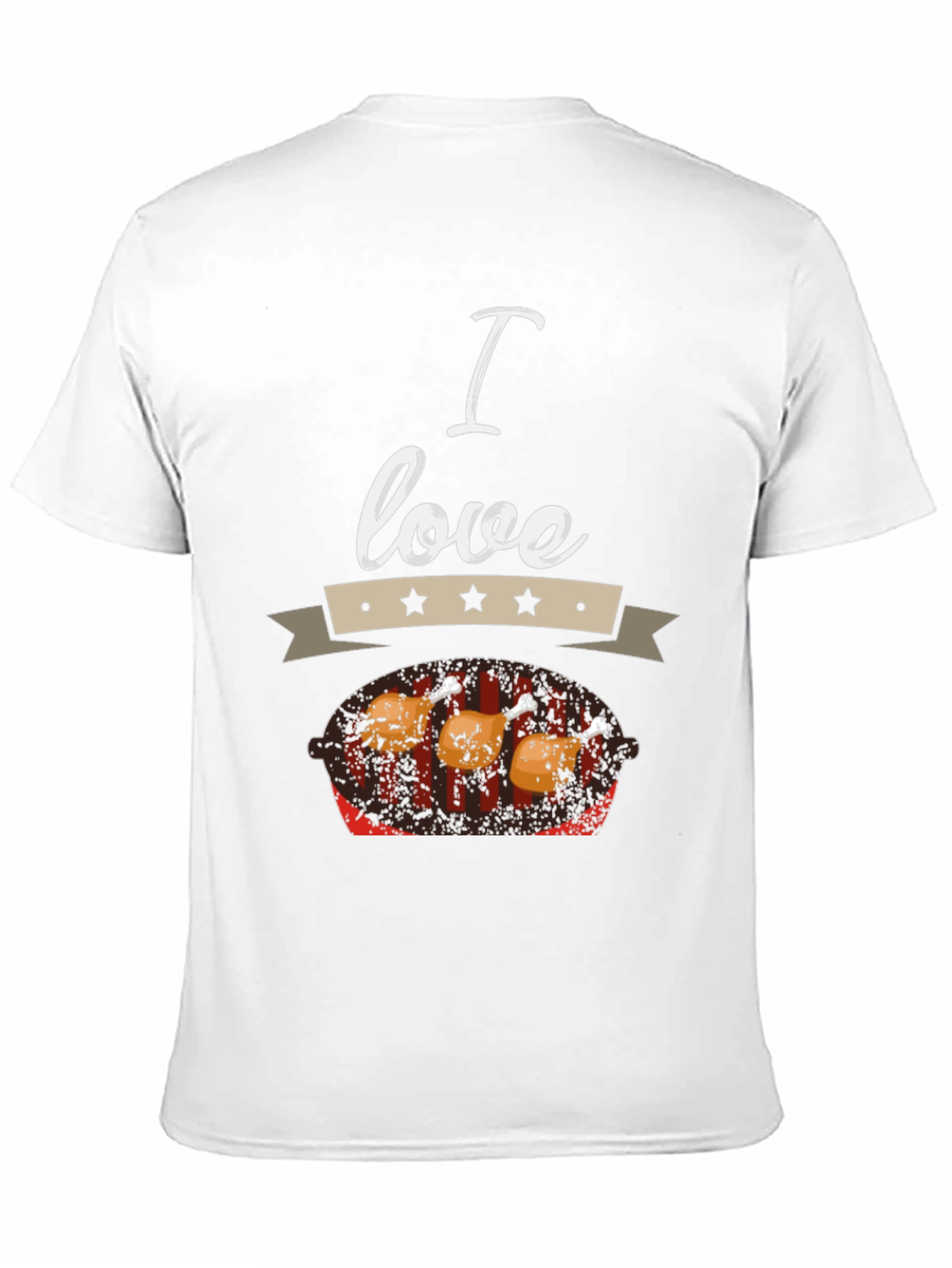 I Love Chicken BBQ T-Shirt