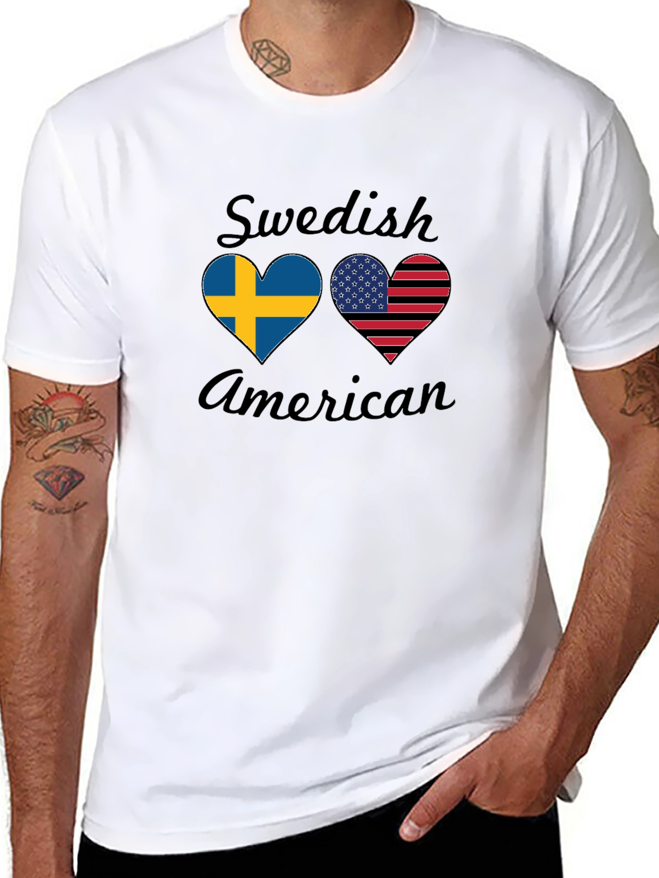 Swedish American Pride T-Shirt