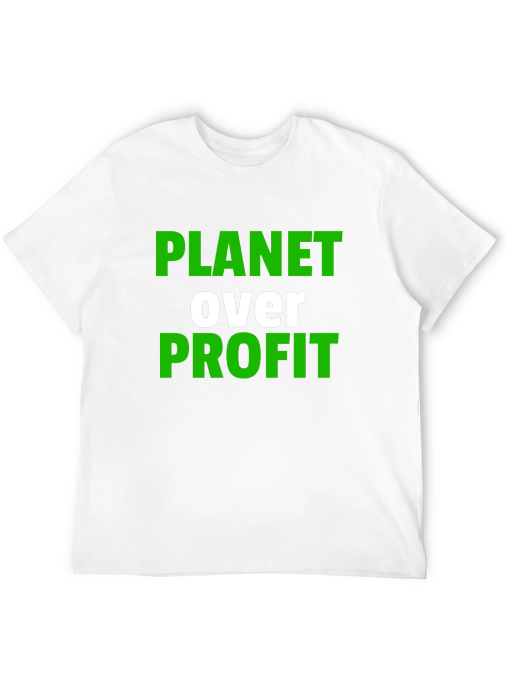 Planet Over Profit Graphic Tee - Black