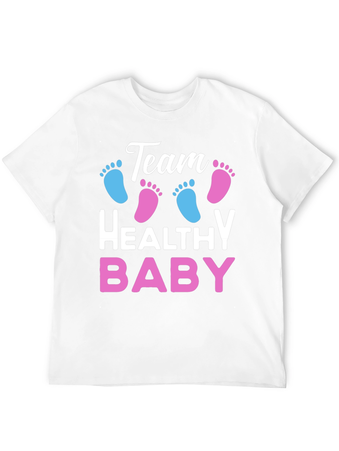 Team Healthy Baby Gender Reveal T-Shirt