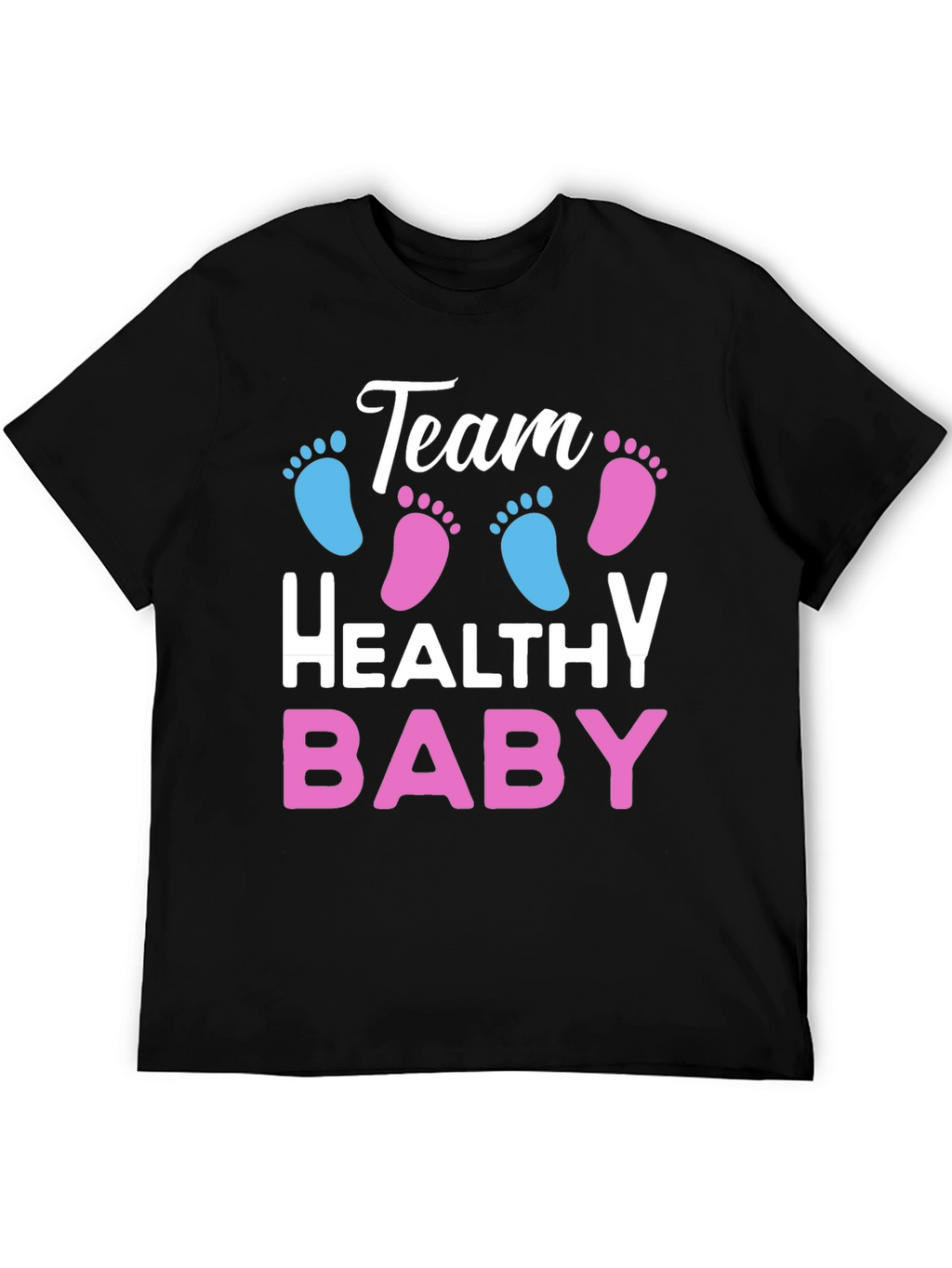 Team Healthy Baby Gender Reveal T-Shirt