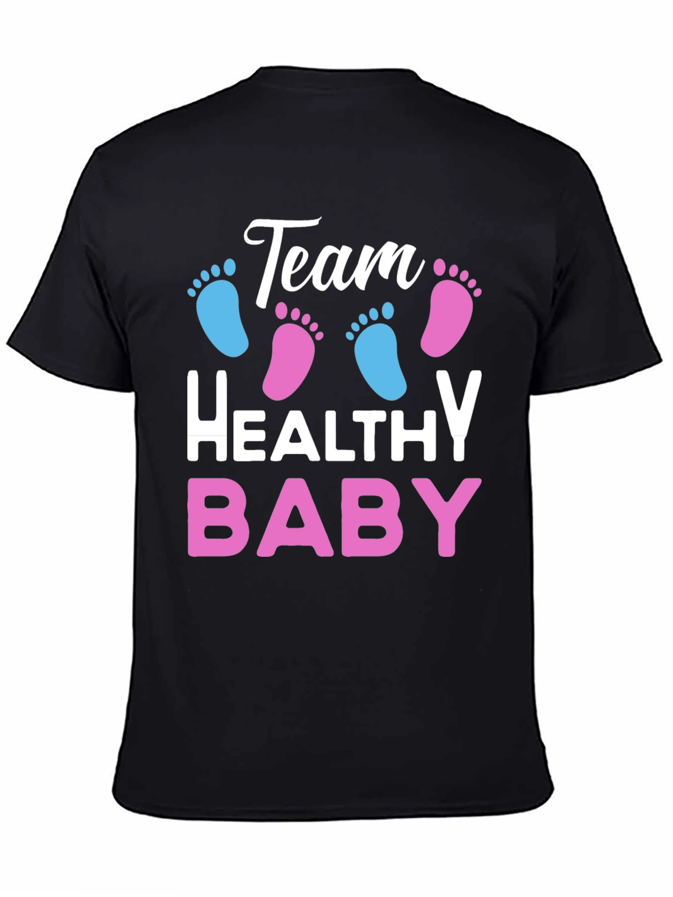 Team Healthy Baby Gender Reveal T-Shirt
