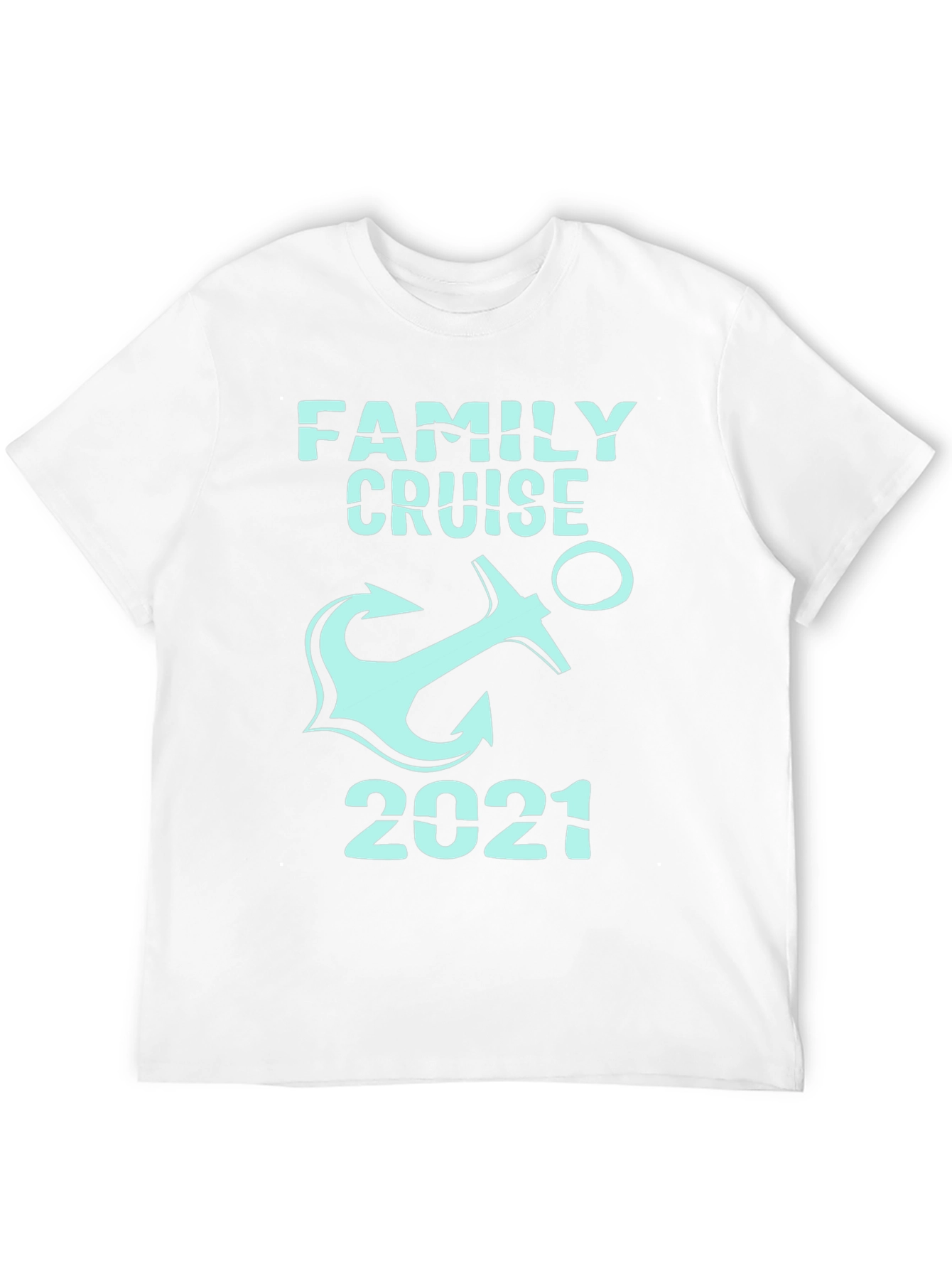 Family Cruise 2021 Anchor T-Shirt