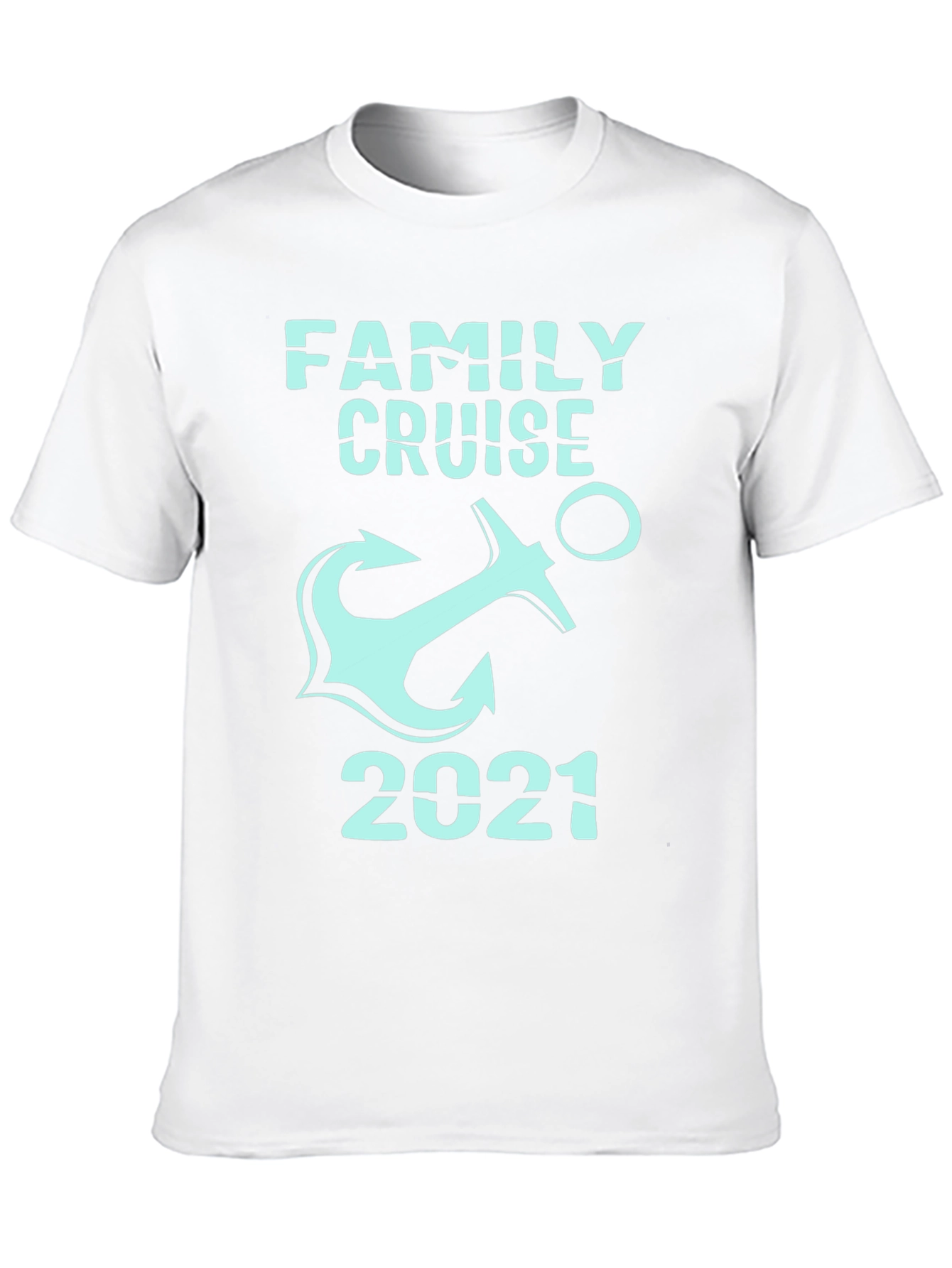 Family Cruise 2021 Anchor T-Shirt