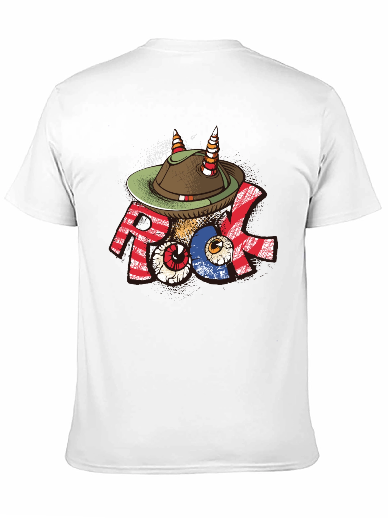 Rock Music Hat T-Shirt
