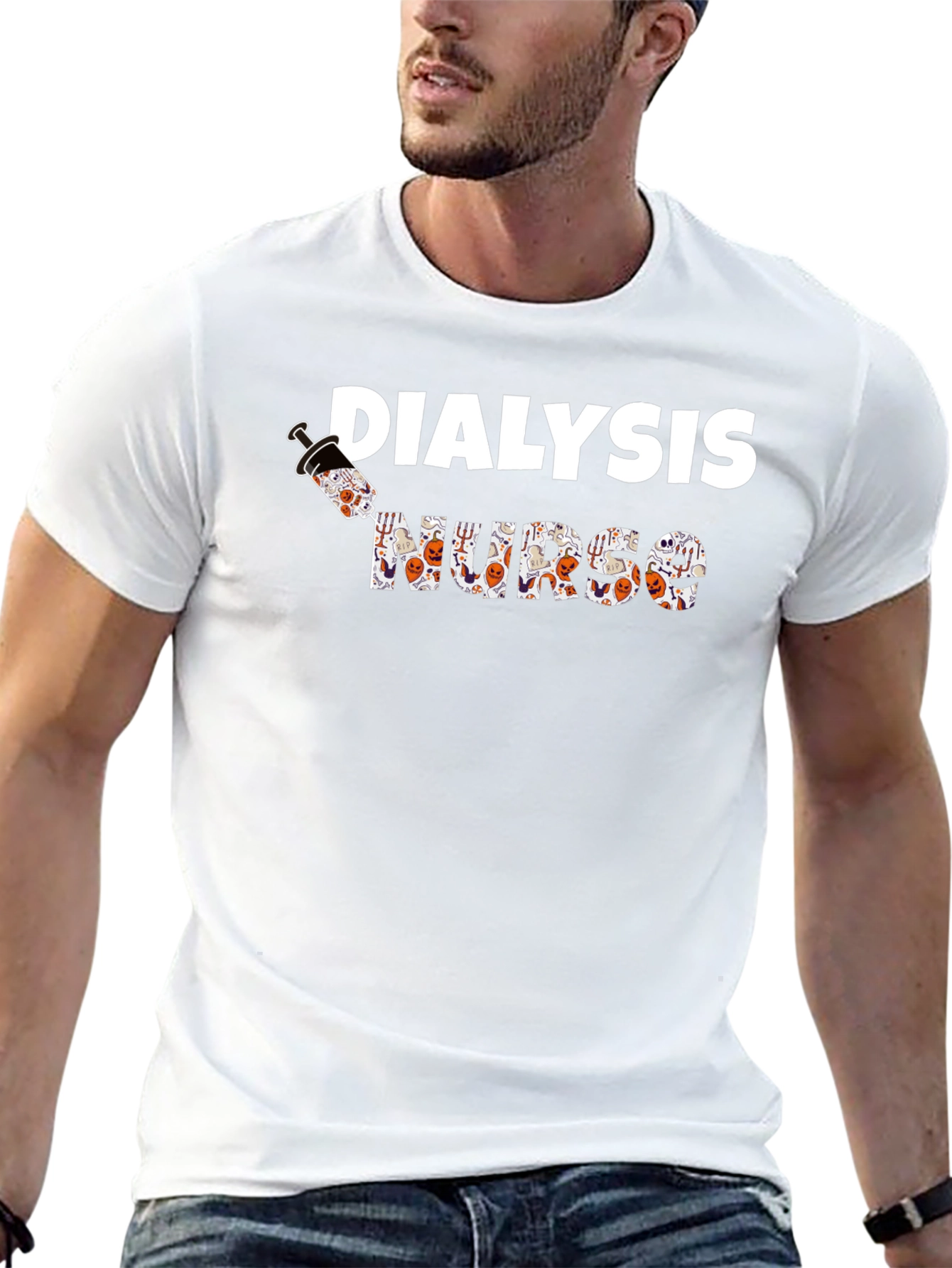 Dialysis Nurse Halloween T-Shirt