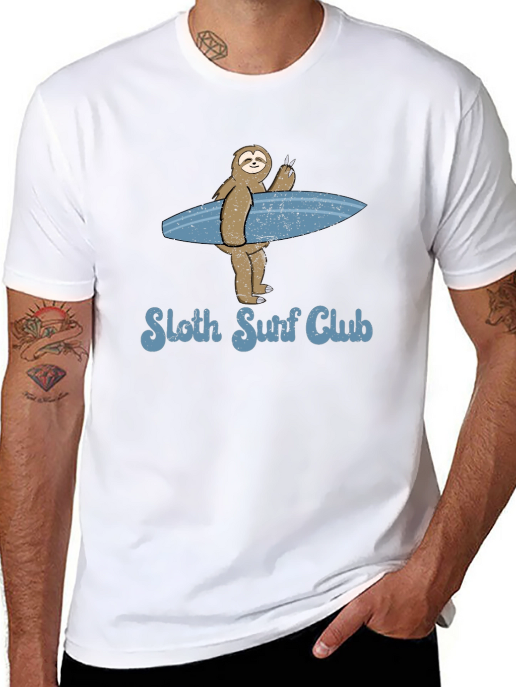 Sloth Surf Club T-Shirt