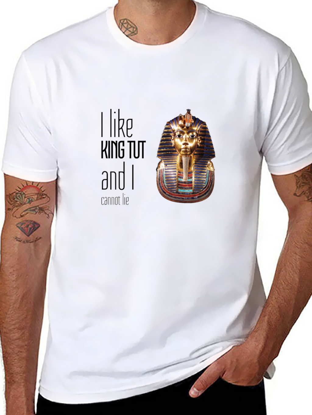 King Tut Graphic T-Shirt - Funny Egypt Tee