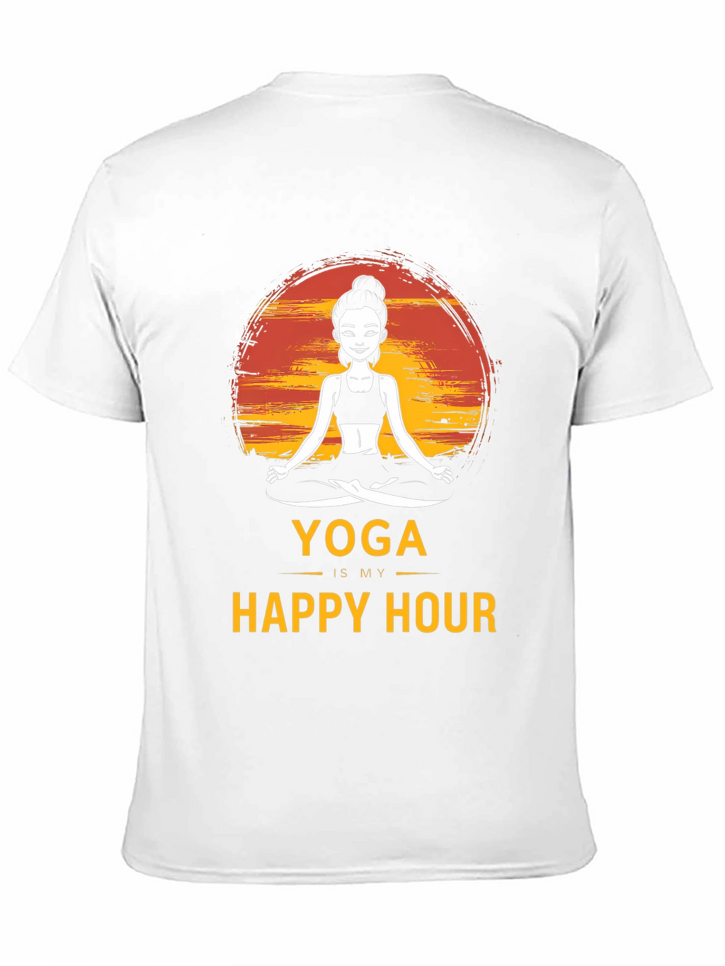 Yoga Is My Happy Hour Graphic Tee