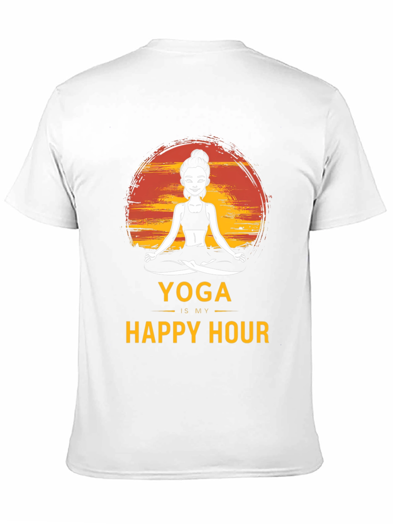 Yoga Is My Happy Hour Graphic Tee