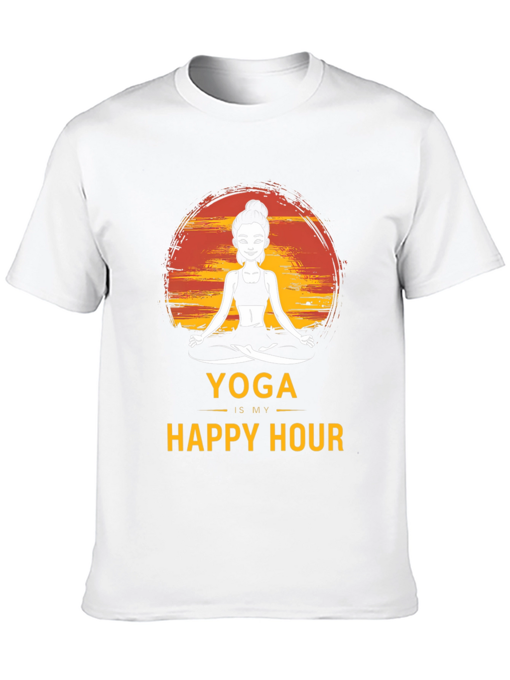 Yoga Is My Happy Hour Graphic Tee