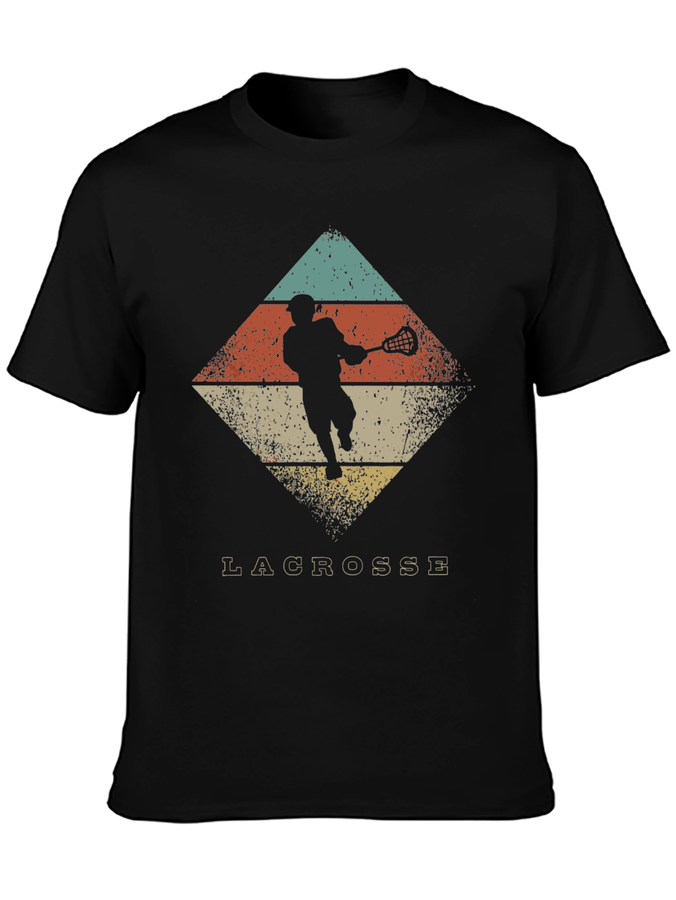 Vintage Lacrosse Graphic T-Shirt