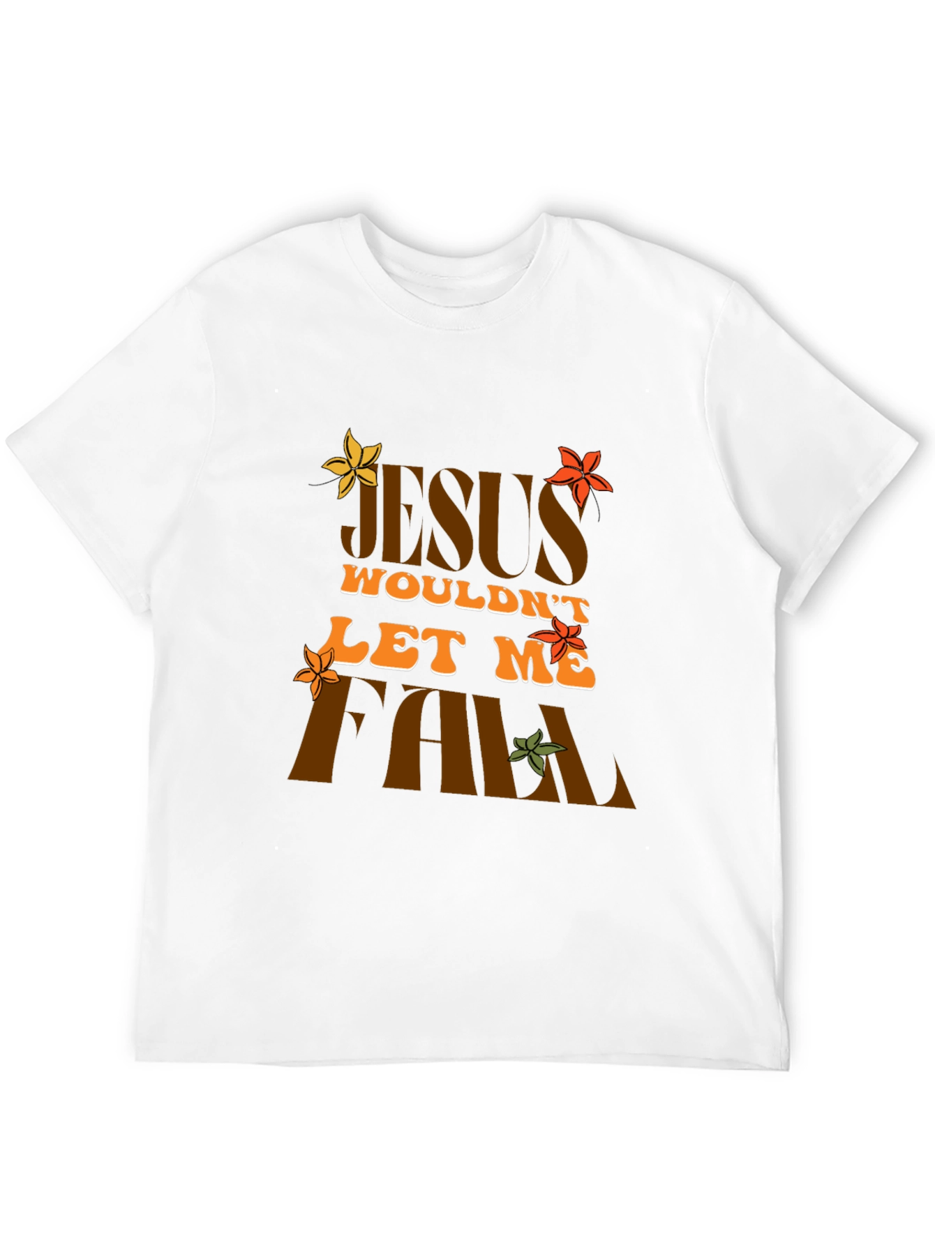 Jesus Wouldnt Let Me Fall Black Tee
