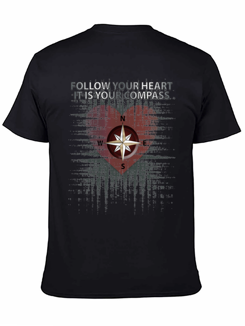 Follow Your Heart Compass Graphic Tee