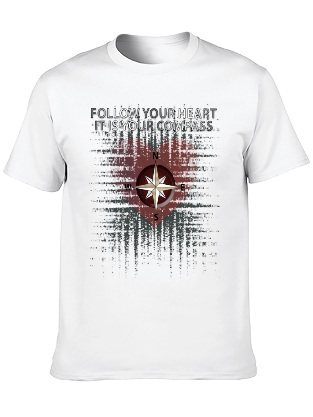 Follow Your Heart Compass Graphic Tee