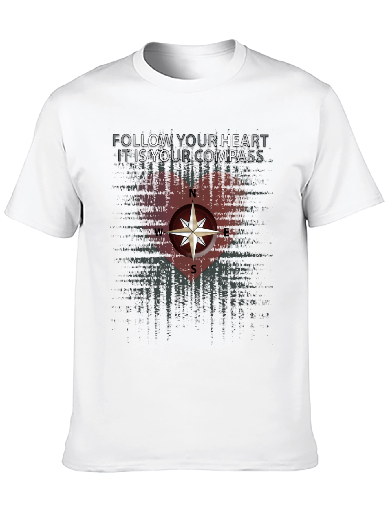 Follow Your Heart Compass Graphic Tee