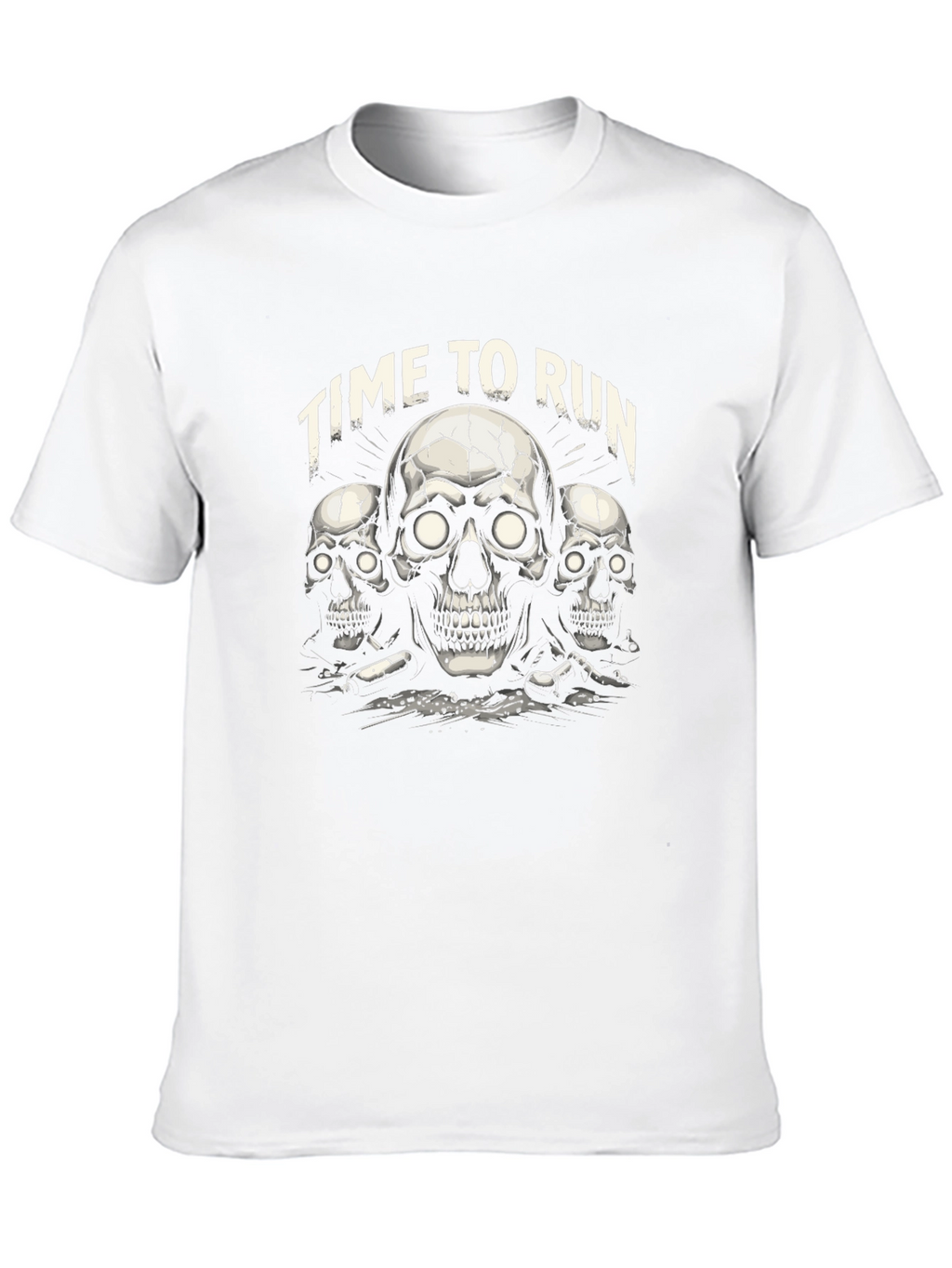 Time To Run Skeleton T-Shirt