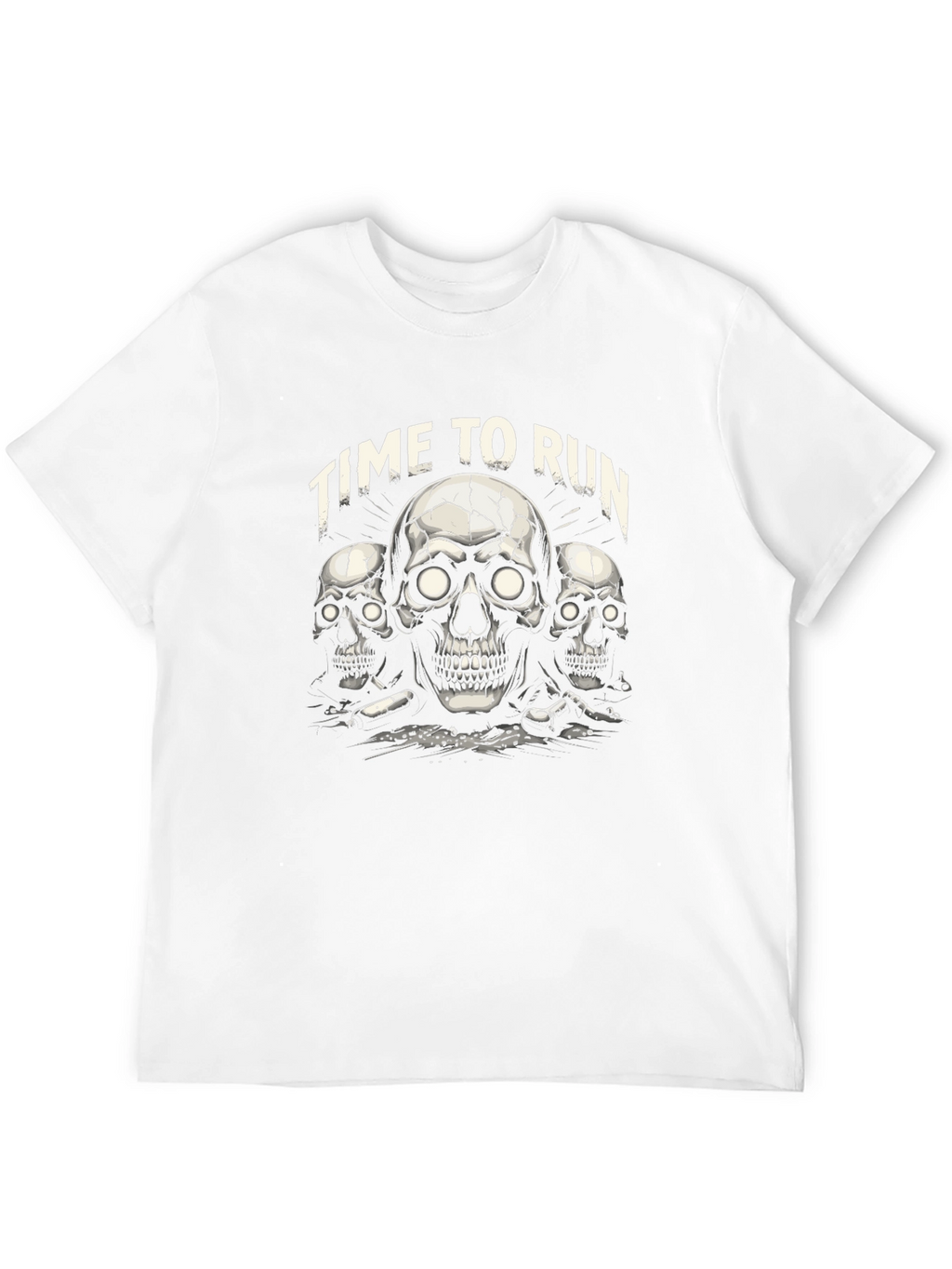 Time To Run Skeleton T-Shirt